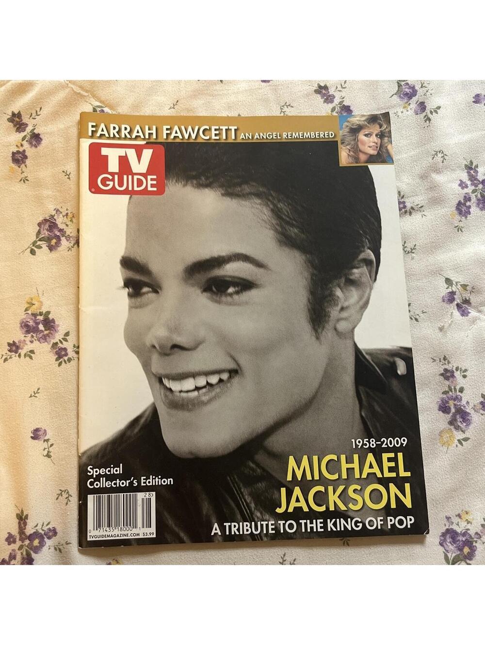 Special Collectors Edition Michael Jackson TV Guide Tribute from 2009